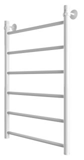 Полотенцесушитель водяной Indigo Line LLW80-50WM 80x50 см белый матовый